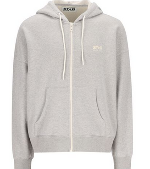 GOLDEN GOOSE Men's Mélange Zip-Up Hoodie