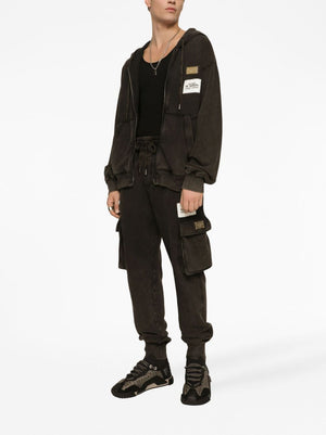 DOLCE & GABBANA Black 23FW Straight Pants for Men