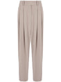 GIORGIO ARMANI Elegantly Tailored Double Pence Pants for Women