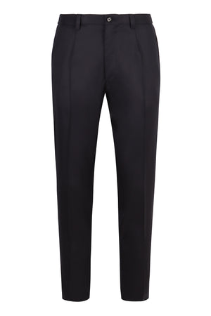 DOLCE & GABBANA Luxury Tailored Wool Trousers