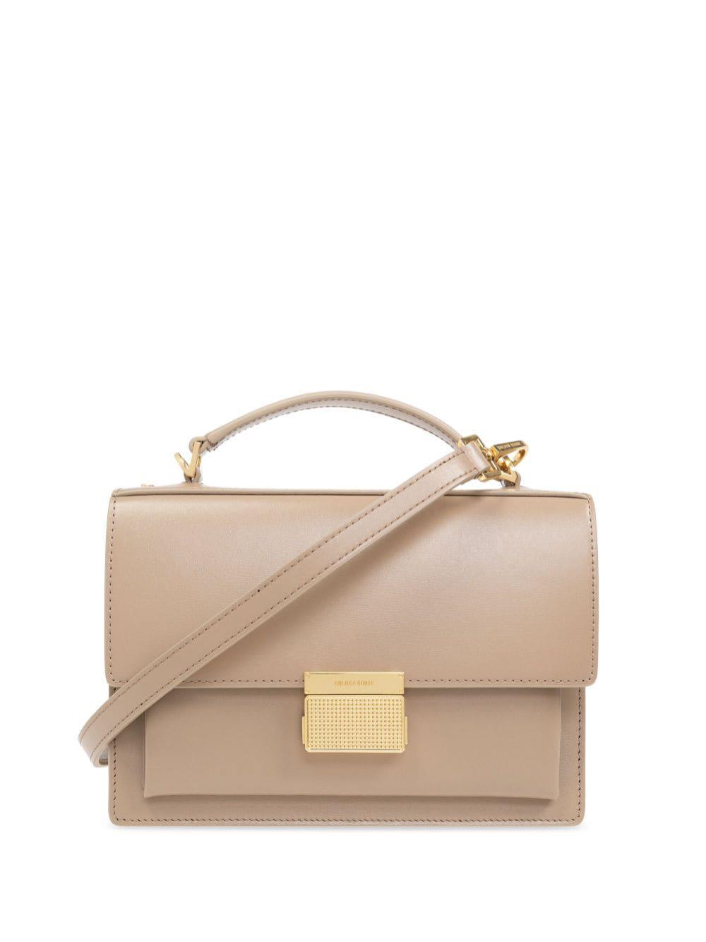 GOLDEN GOOSE Cappuccino Venezia Leather Tote