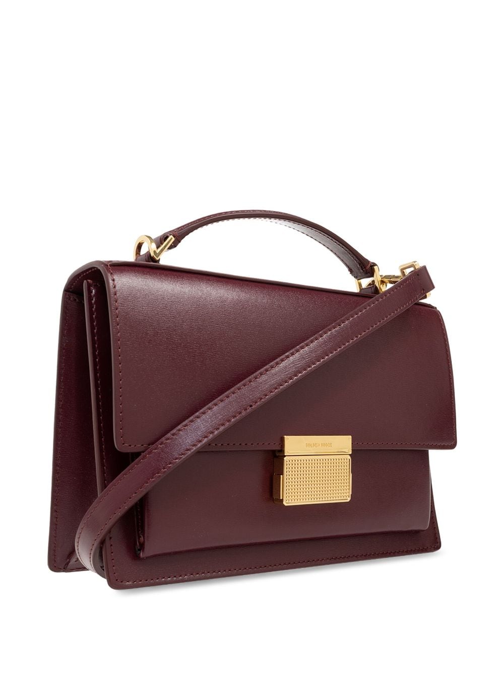 GOLDEN GOOSE Burgundy Leather Handbag for Women - FW24 Collection