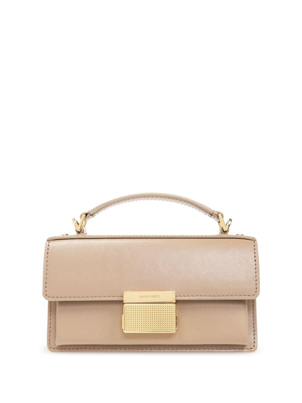 GOLDEN GOOSE Tan Venezia Small Leather Handbag for Women FW24