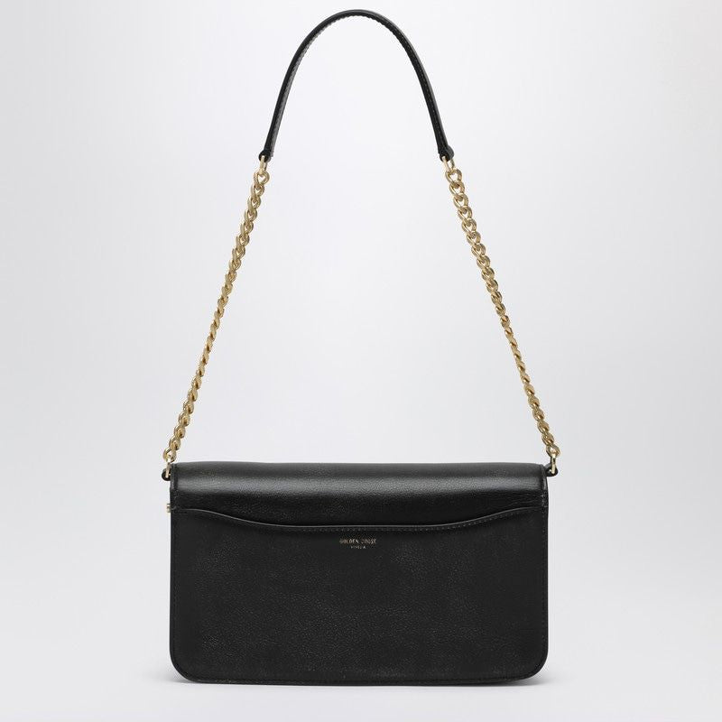 GOLDEN GOOSE Mini Luxe Leather Handbag with Detachable Chain