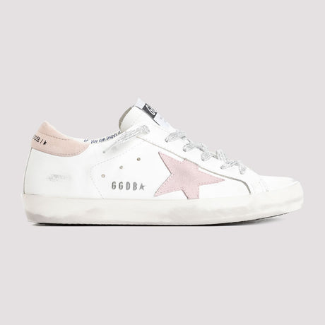 GOLDEN GOOSE Women's Mixed Colours Leather Super-Star Sneakers for SS24