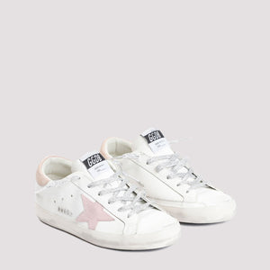 GOLDEN GOOSE Women's Mixed Colours Leather Super-Star Sneakers for SS24