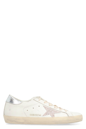 GOLDEN GOOSE Luxury Superstar Sneakers - White/Silver/Platinum