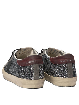 GOLDEN GOOSE Urban Chic Glitter Sneakers with Star Motif