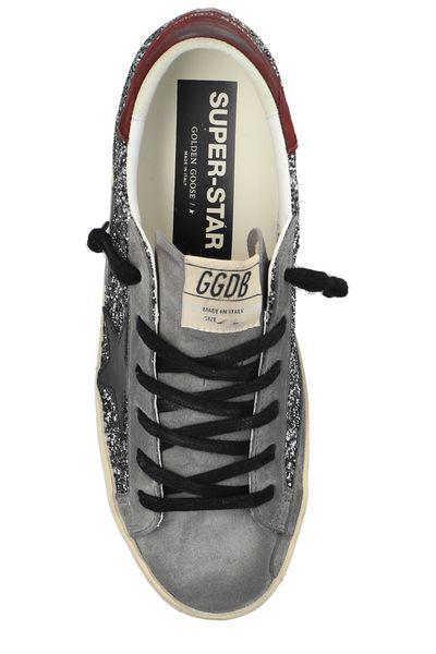 GOLDEN GOOSE Urban Chic Glitter Sneakers with Star Motif