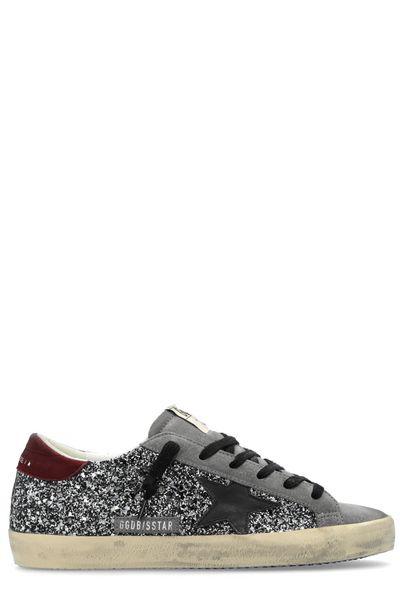 GOLDEN GOOSE Urban Chic Glitter Sneakers with Star Motif