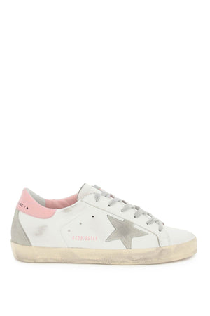 GOLDEN GOOSE Effortlessly Cool: Distressed Canvas Sneakers for Fashion-Forward Women