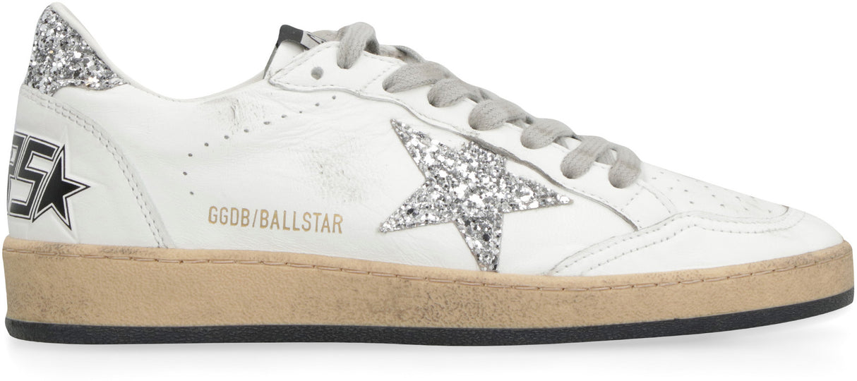 GOLDEN GOOSE Women's Leather Ball Star Sneakers