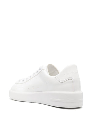 GOLDEN GOOSE Sleek White Purestar Sneakers for Women - SS24 Collection