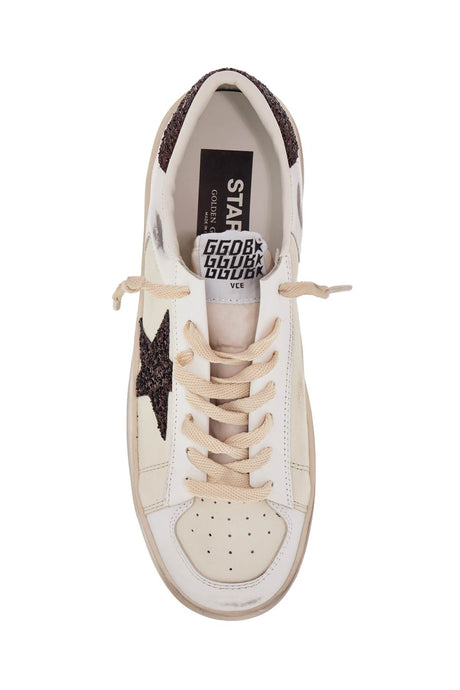 GOLDEN GOOSE Trendy Distressed Leather Sneakers for Women - Size 42