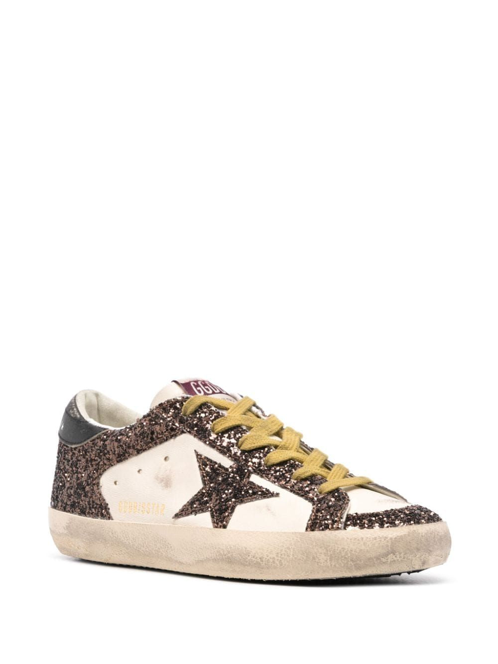 GOLDEN GOOSE Glittering Superstar Women's Sneakers