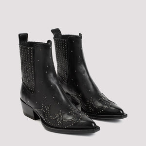 GOLDEN GOOSE Leather Beatles Boots for Women - SS24 Collection