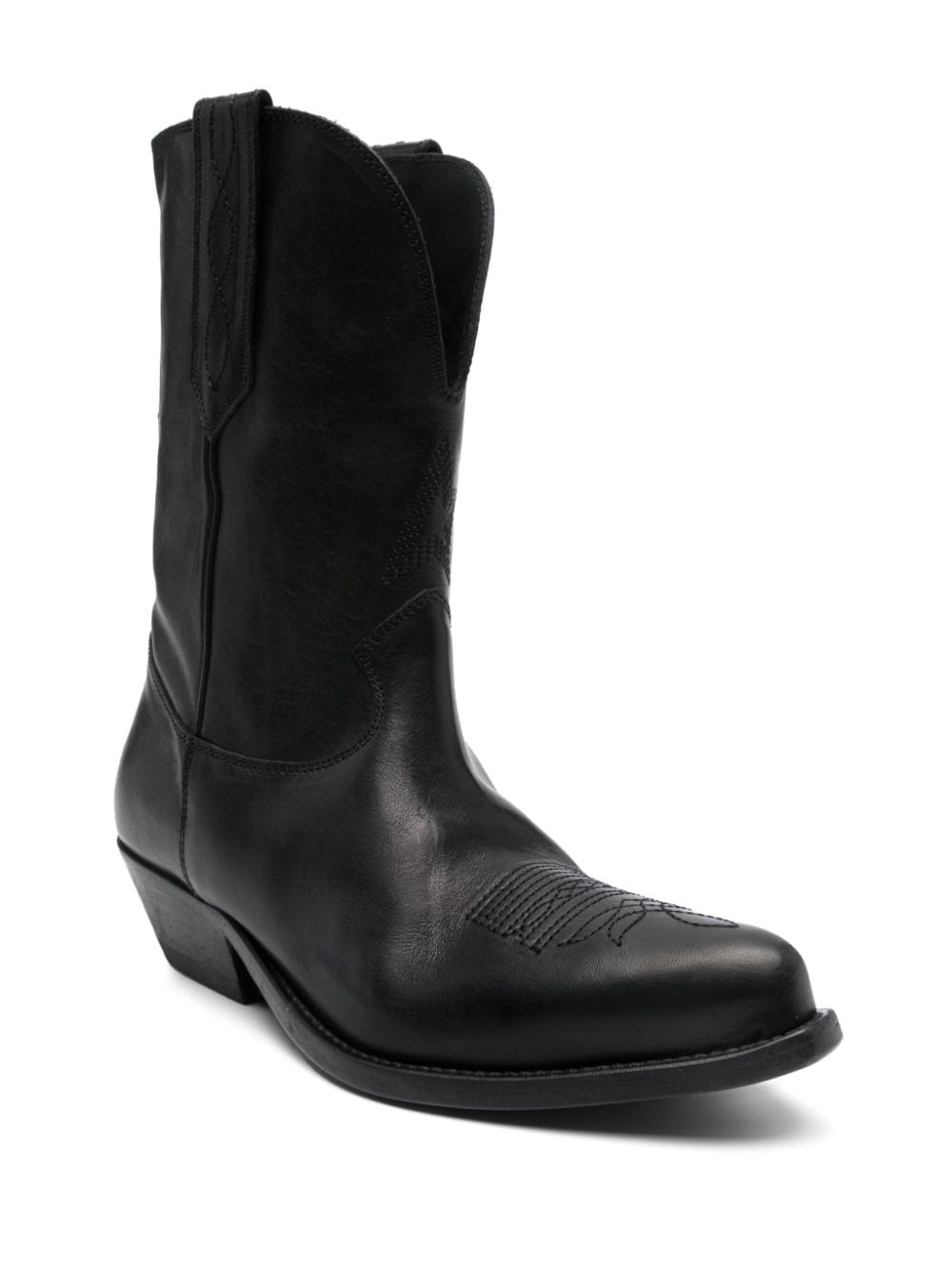 GOLDEN GOOSE Chic Star Leather Boots for Women - Fall/Winter 2024