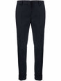 GOLDEN GOOSE Dark Blue Cigarette Pants for Women