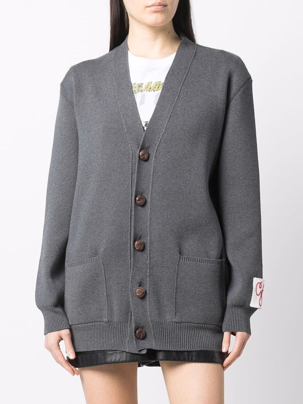 GOLDEN GOOSE Grey Knit Sweater for Women from 24SS Collection