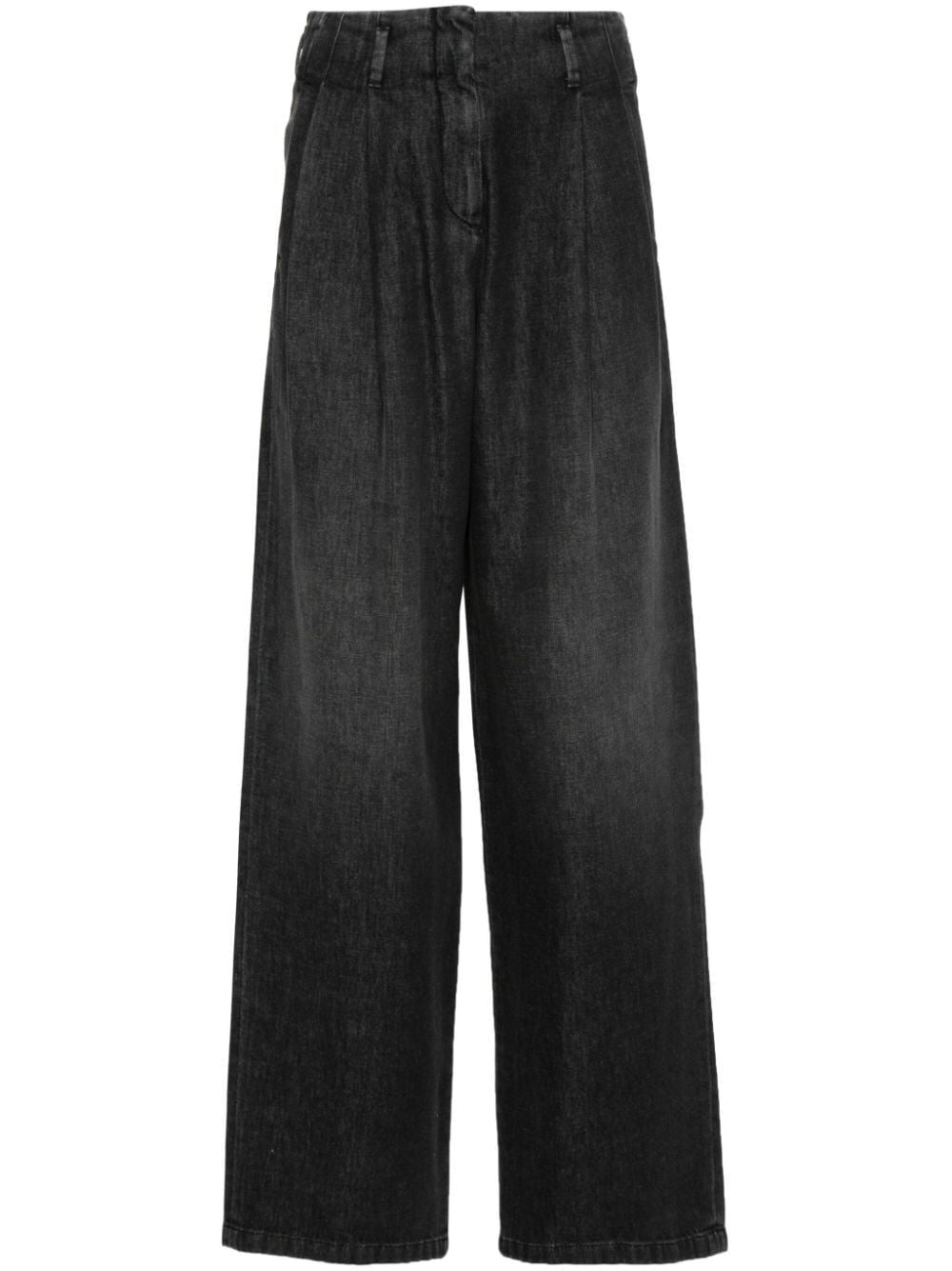 GOLDEN GOOSE Wide Leg Journey Pants for Women - Fall 2024