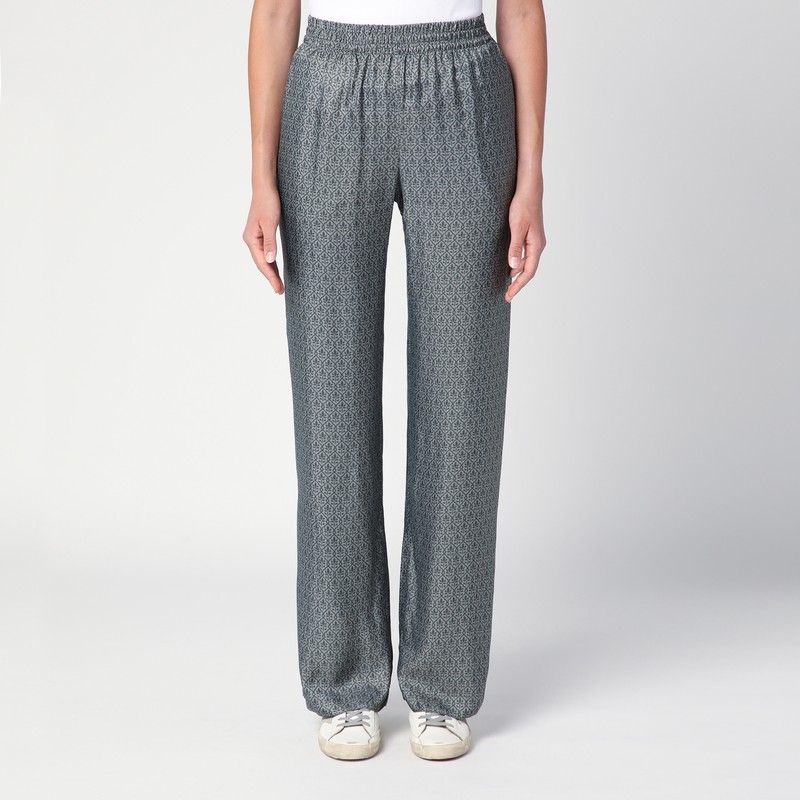 GOLDEN GOOSE Elegant Floral Pajama Pants for Women - FW24