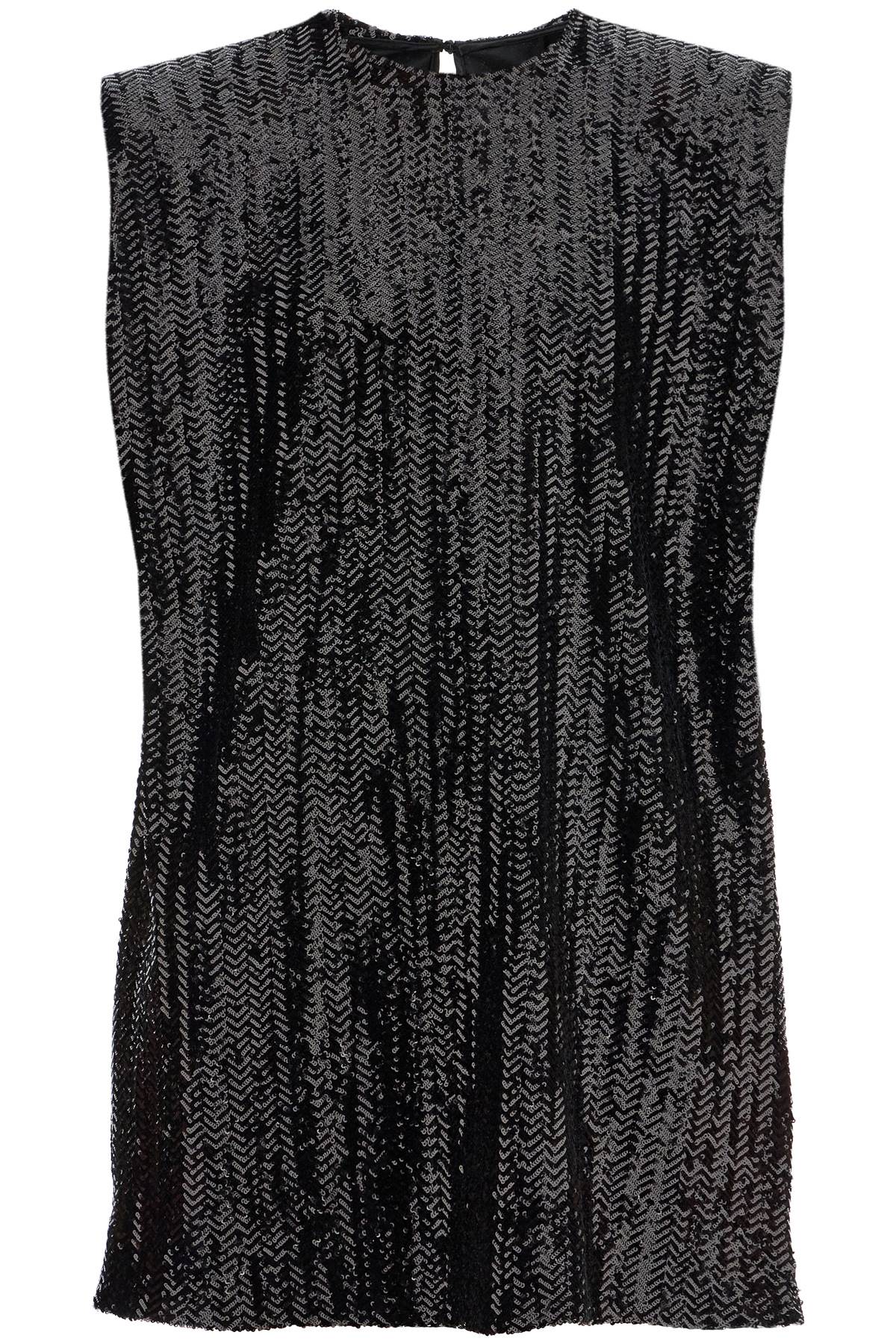 GOLDEN GOOSE Elegant Sequined Mini Dress - Size 38