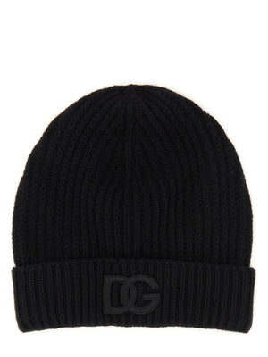 DOLCE & GABBANA Classic Logo Hat for Men - Perfect for Fall/Winter 2024