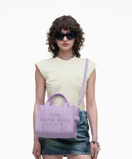 MARC JACOBS Chic Lavender Mini Leather Handbag