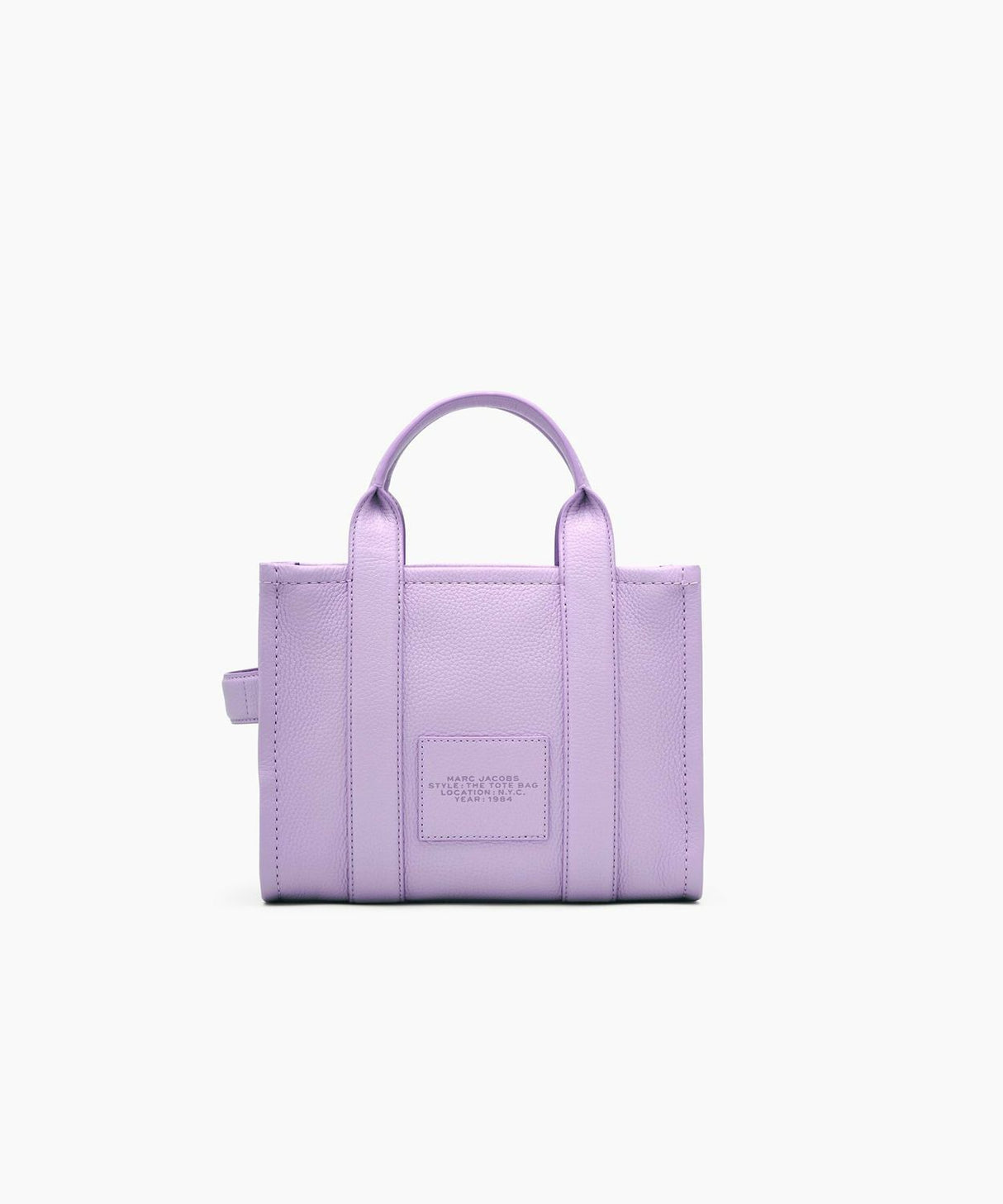 MARC JACOBS Chic Lavender Mini Leather Handbag