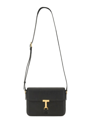 TOM FORD Crafted Leather Crossbody Handbag