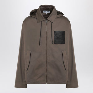 LOEWE Lightweight Hooded Jacket for Men - Relaxed Fit