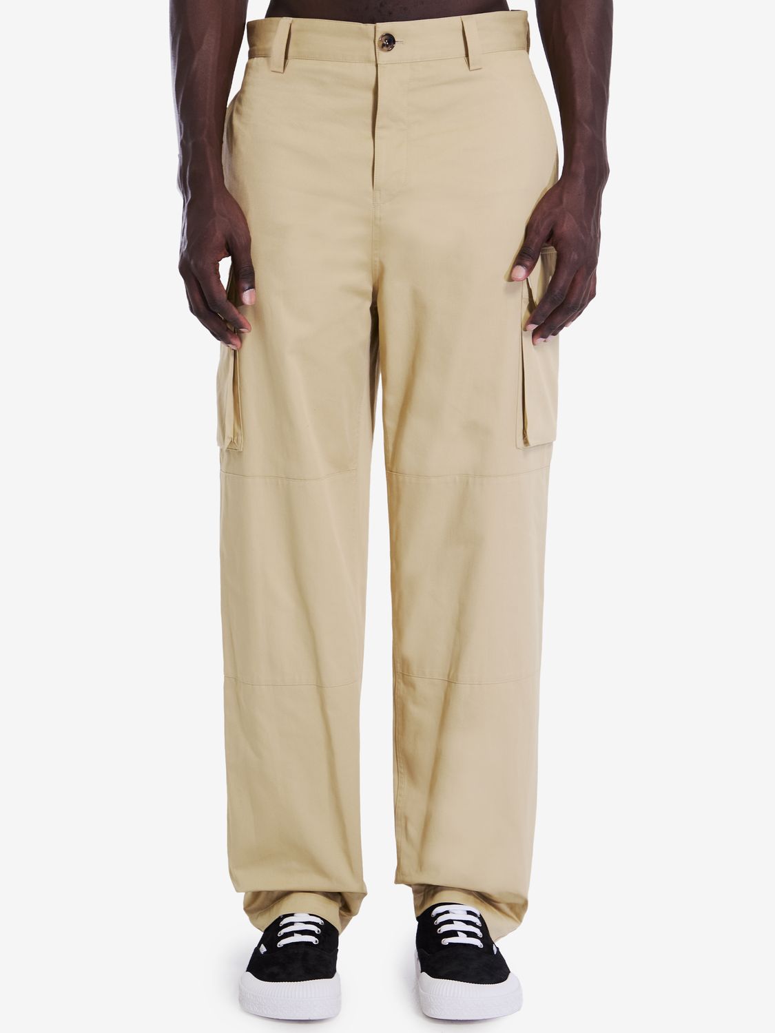 LOEWE Classic Beige Cargo Trousfers — Regular Fit