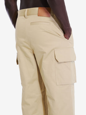 LOEWE Classic Beige Cargo Trousfers — Regular Fit