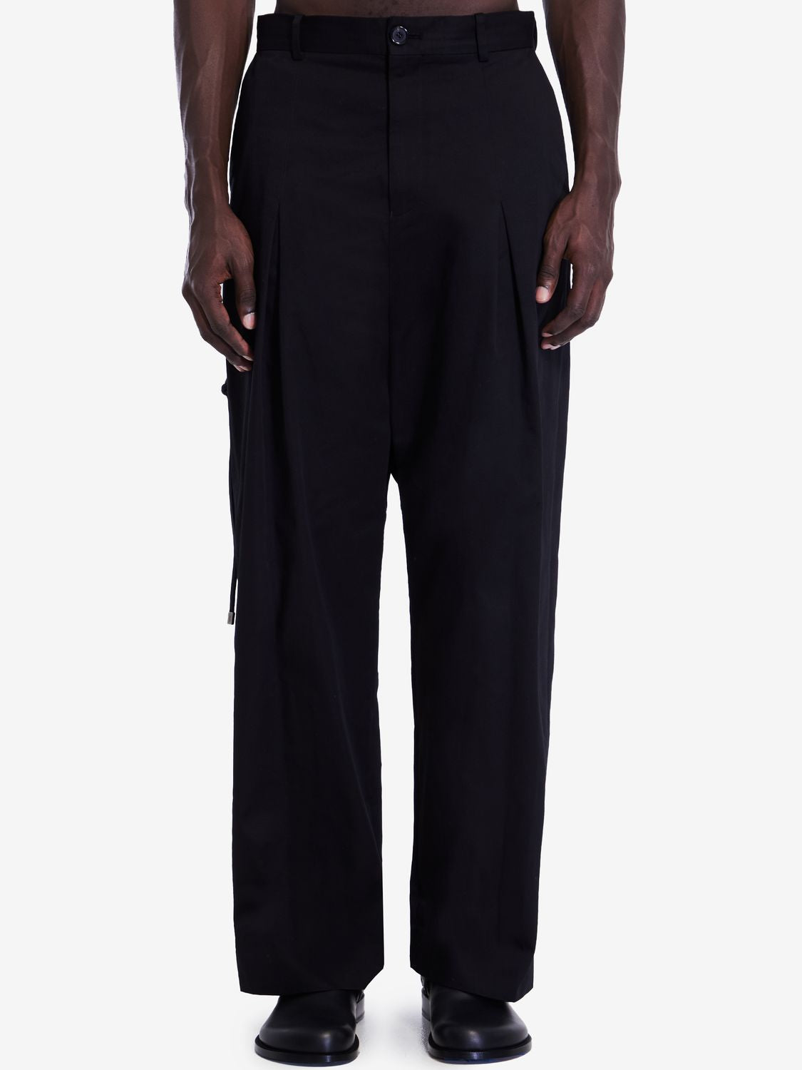 LOEWE Modern Low Crotch Cotton Pants