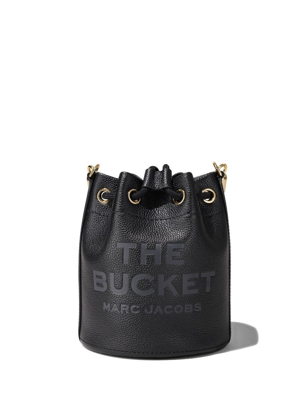 MARC JACOBS Stylish and Chic Cow Leather Bucket Bag for Women