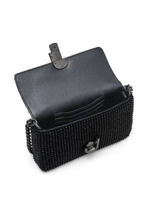 MARC JACOBS Mini Shoulder Clutch with Crystal Embellishments for Women