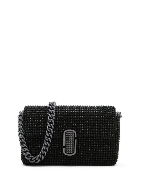 MARC JACOBS Mini Crystal Logo Shoulder Bag