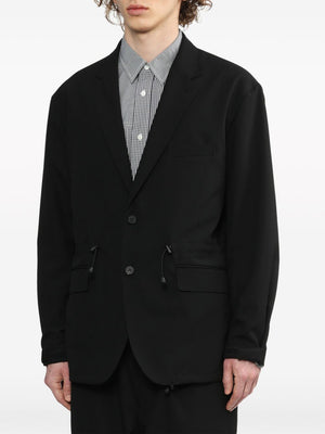 COMME DES GARÇONS HOMME PLUS Elegant Wool Black Jacket for Men