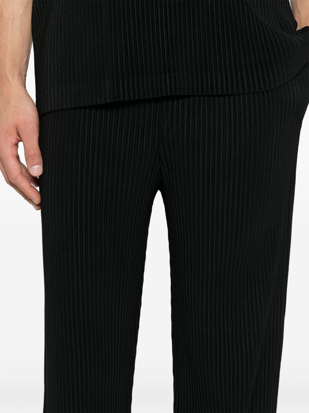 BAO BAO ISSEY MIYAKE Sleek Basics Trousers for Men - Fall/Winter 2024