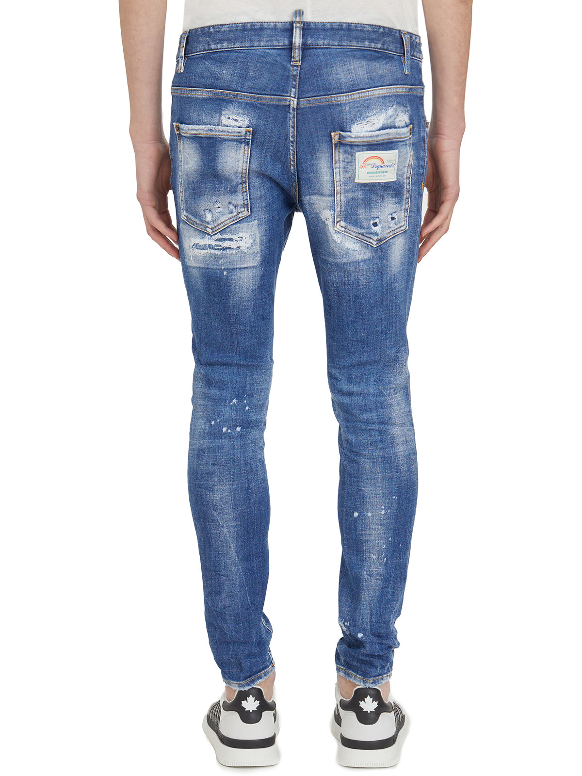 DSQUARED2 Men's Light Blue Denim Jeans for SS24 Collection