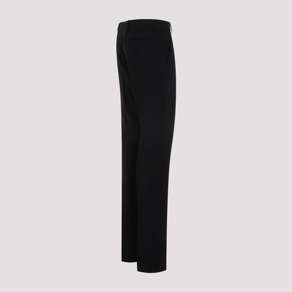 AMI PARIS Mens Tapered Trousers in Black for SS24