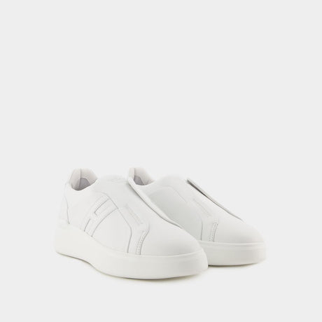 HOGAN 2024 Men's White Sneakers for a Cool and Casual Look