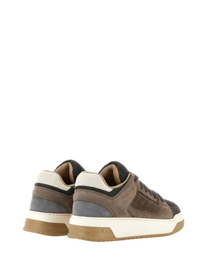 HOGAN Chic Leather and Suede Sneakers for Men