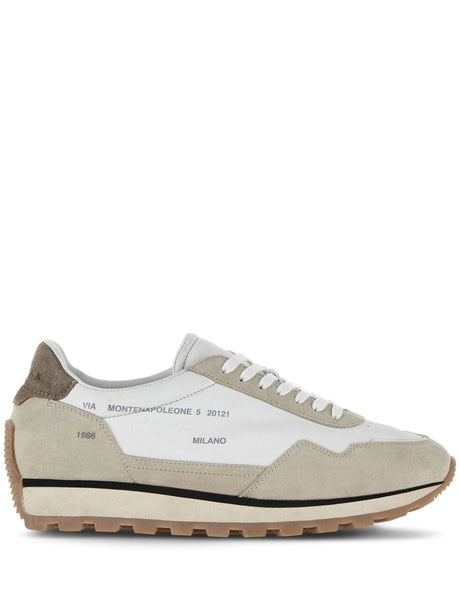 HOGAN Autumn Luxe Leather and Suede Sneakers