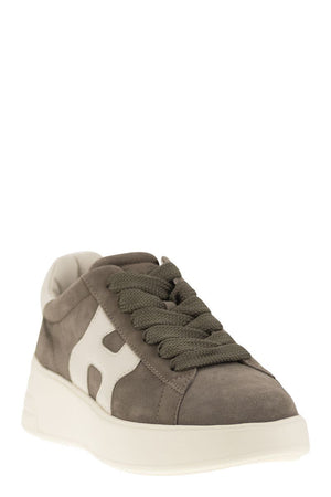 HOGAN Beige Reinterpreted Leather Sneakers for Women