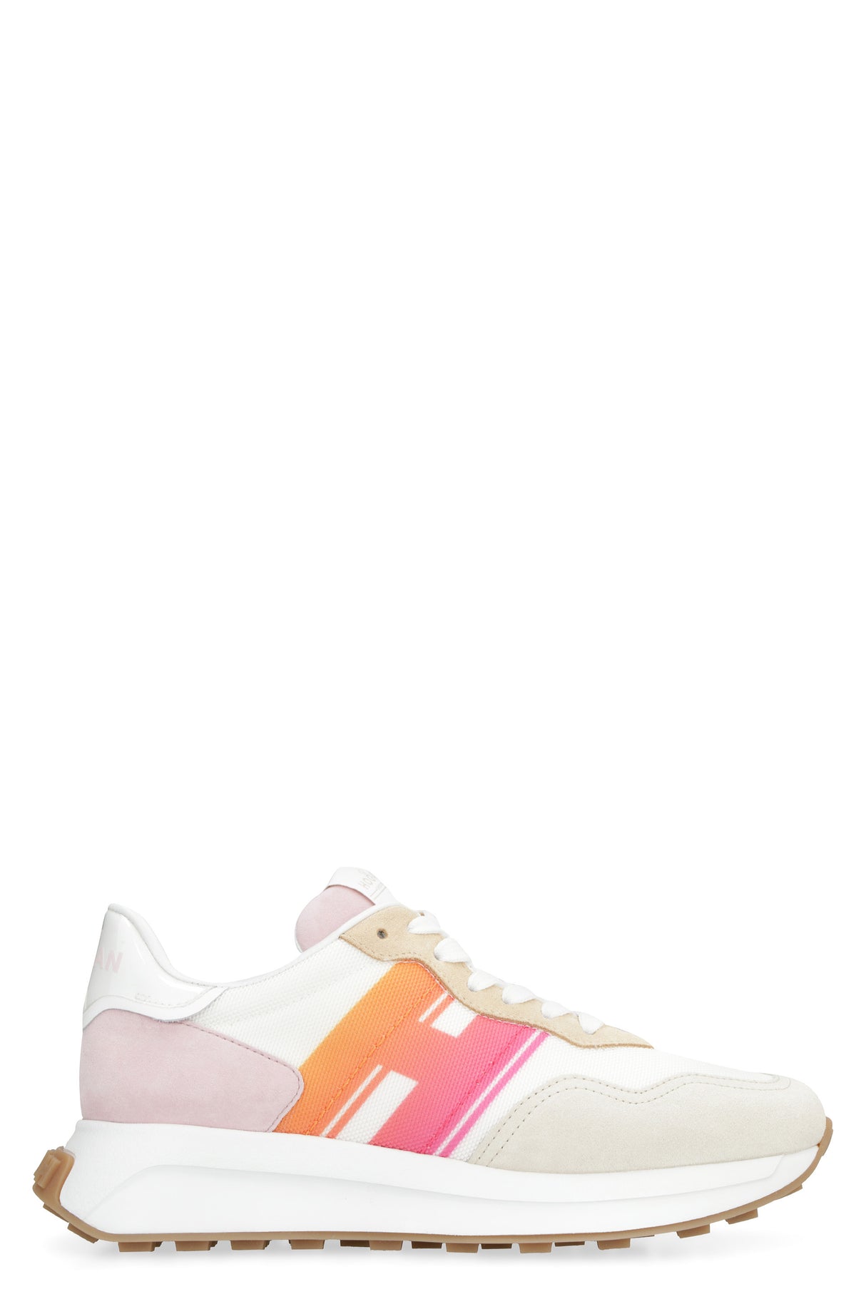 HOGAN SS23 Women's Suede Sneakers - Soft Gradient Design