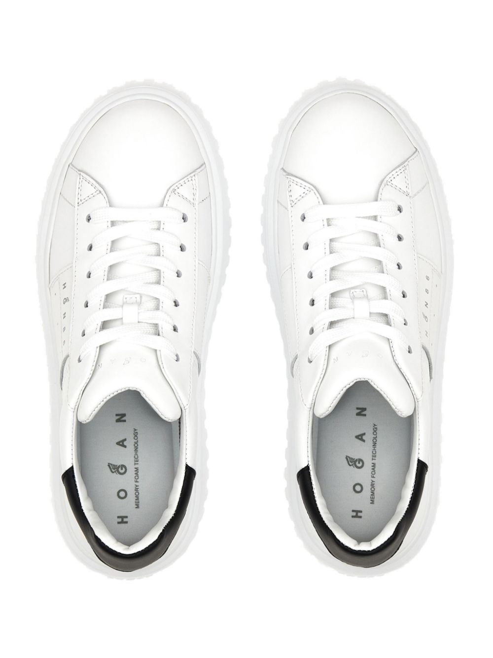 HOGAN Leather Panelled Sneakers for Women - FW24 Collection