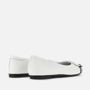 HOGAN Bicolor Ballerina Flats for Women - SS24 Collection