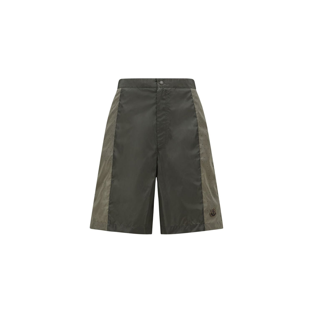 MONCLER Men's Eco-Friendly Cargo Shorts with Drawstring Waist