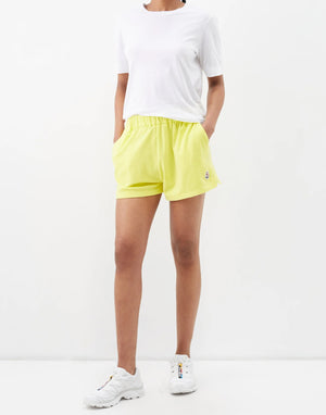 MONCLER Logo Patch Terry Mini Shorts for Women